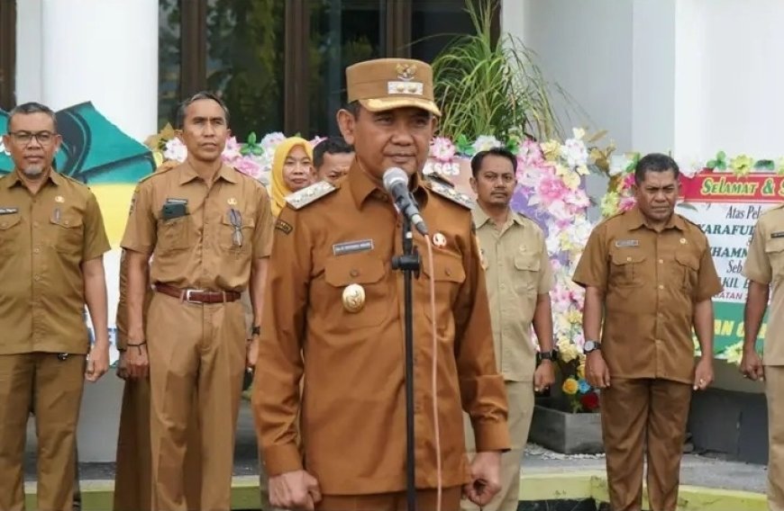 Wabup Ansori Pimpin Apel Perdana, Tekankan Integritas ASN dan Sinergi untuk Sumbawa Maju
