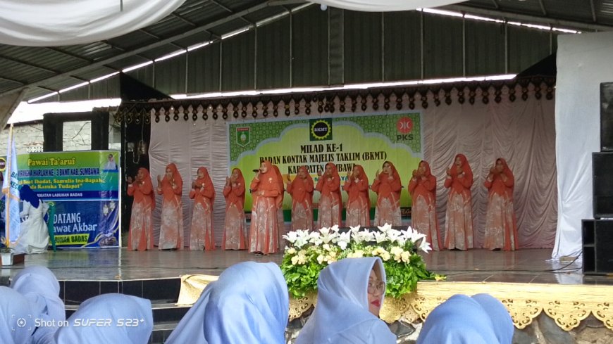 BKMT Kecamatan Labuhan Badas Rayakan Milad ke-1 dengan Pengajian Akbar dan Lomba