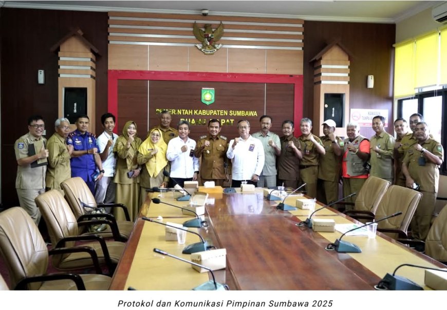 Terima Tim BPKP NTB, Wabup Sumbawa Minta OPD Terbuka Soal Data