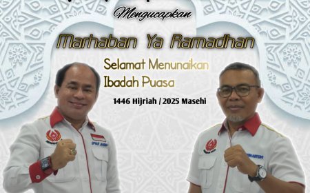 Ketua KONI Sumbawa Mengucapkan Selamat Menunaikan Puasa Ramadan 2025.