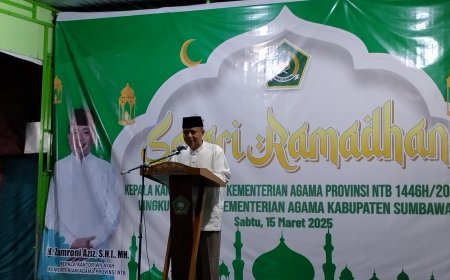 Safari Ramadhan Di Sumbawa  Harapan  Pembinaan Pegawai Kemenag Terwujud oleh Kanwil NTB