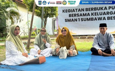SMA Negeri 1 Sumbawa Besar Gelar Buka Puasa Bersama dan Peringatan Nuzulul Qur'an