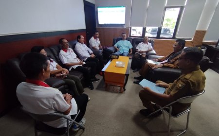 Silaturahmi ke Bupati, Pengurus KONI Sumbawa Paparkan Agenda Kerja