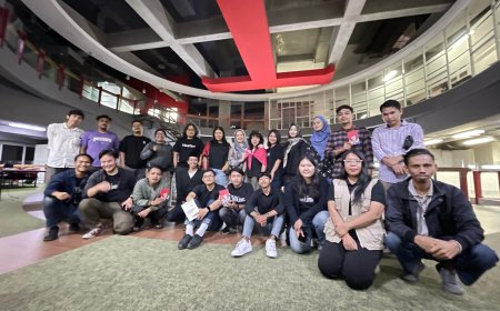 SKUAD INDEMO Beri Dukungan Moril kepada Jurnalis Tempo Korban Teror