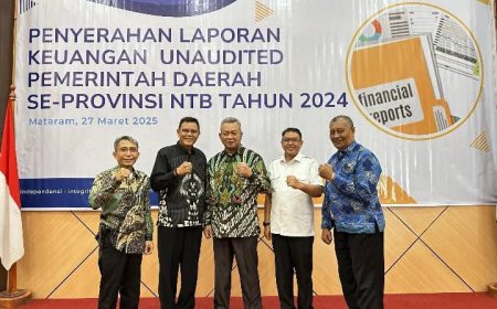 Pemkab Sumbawa Serahkan LKPD 2024 ke BPK NTB, Optimis Raih WTP