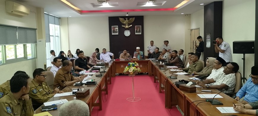 Banmus DPRD Sumbawa Tetapkan Jadwal Paripurna Penyampaian Visi Misi Bupati 2025-2030