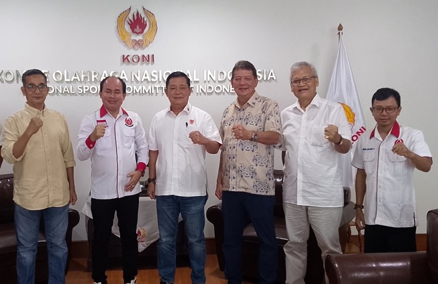 Menuju PON XXII 2028: KONI Sumbawa Intensifkan Komunikasi dengan KONI Pusat