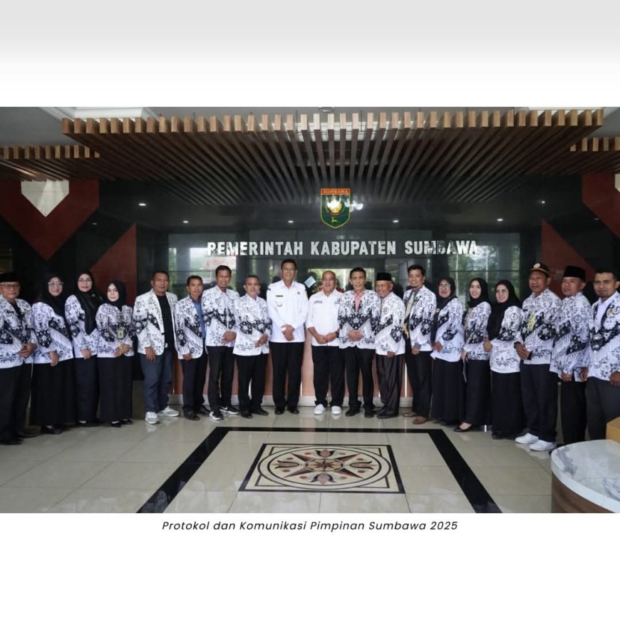 Bupati H. Jarot Ajak PGRI Sumbawa Dukung Gerakan 1 Murid 1 Pohon dan Sholat Subuh Berjamaah