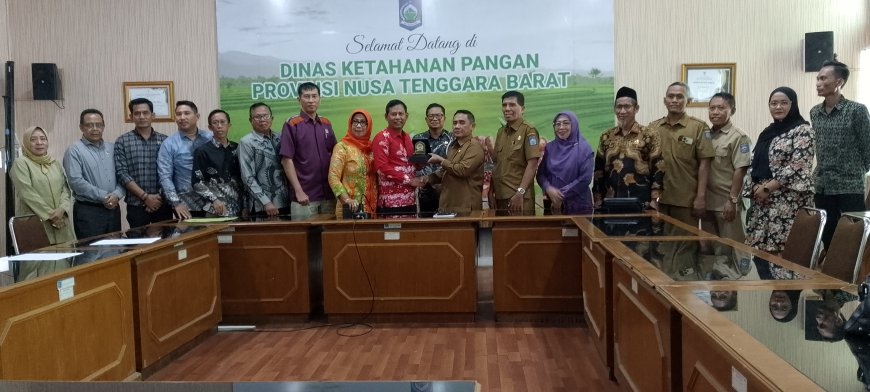 Komisi II DPRD Sumbawa Kunker ke Dinas Ketahanan Pangan NTB, Bahas Penguatan Ketahanan Pangan