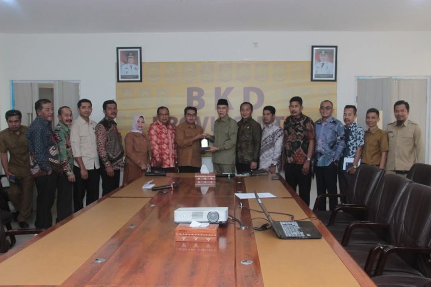 Komisi I DPRD  Sumbawa Kunjungi BKD Provinsi NTB, Bahas Pengangkatan CPNS dan PPPK 2024