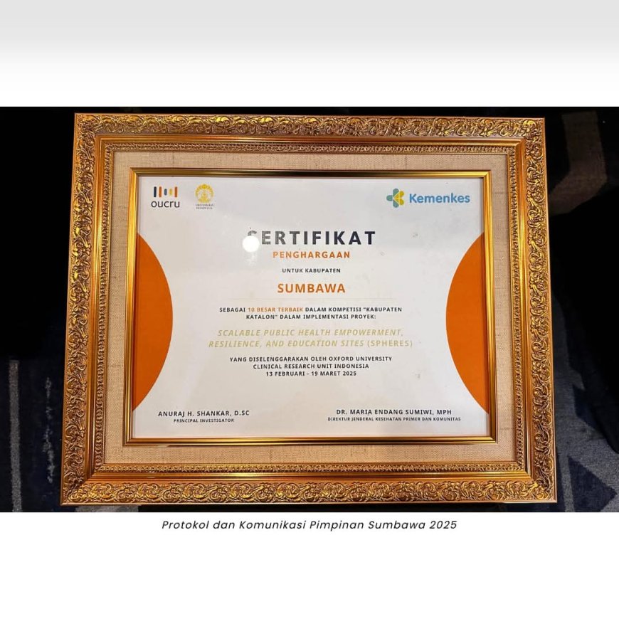 Sumbawa Raih Peringkat 3 Nasional: Bukti Keseriusan Digitalisasi Sektor Kesehatan