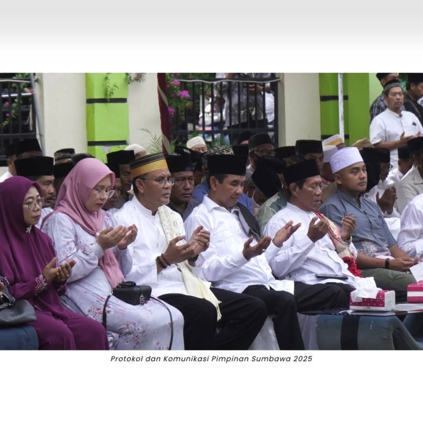 Bupati H. Jarot Hadiri Acara Syukuran Tama Bale Wakil Bupati Sumbawa