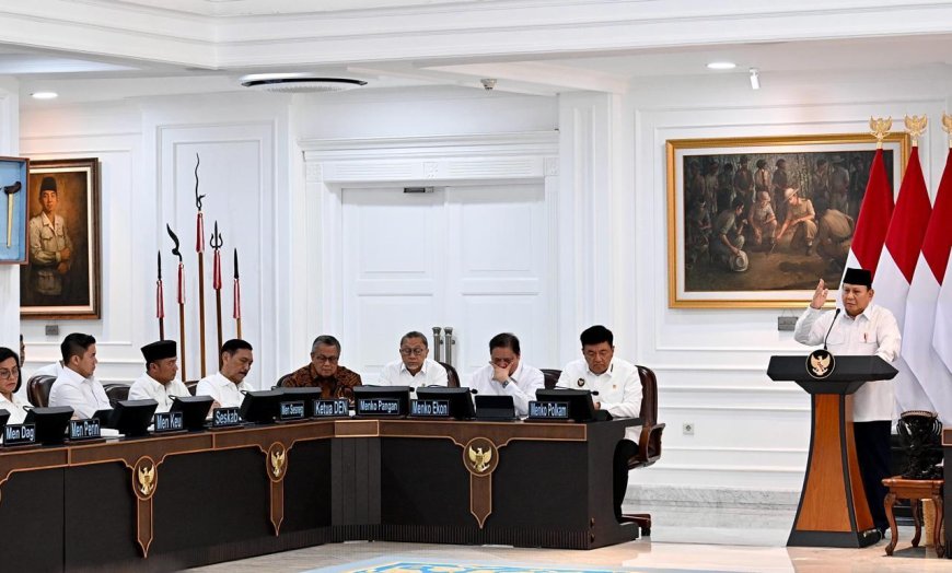 Sidang Kabinet Paripurna, Presiden Prabowo Instruksikan Jajaran Kawal Persiapan Arus Mudik