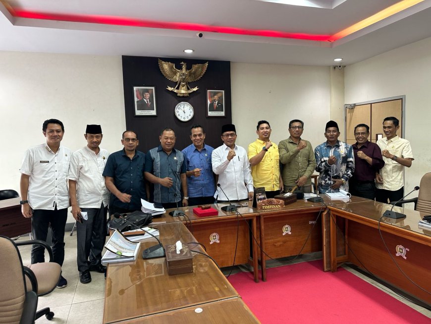 Pansus DPRD Sumbawa Bentuk Pimpinan dan Pokja Pansus LKPJ 2024, Andi Rusni Pimpin Pansus