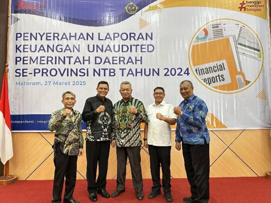 Pemkab Sumbawa Serahkan LKPD 2024 ke BPK NTB, Optimis Raih WTP