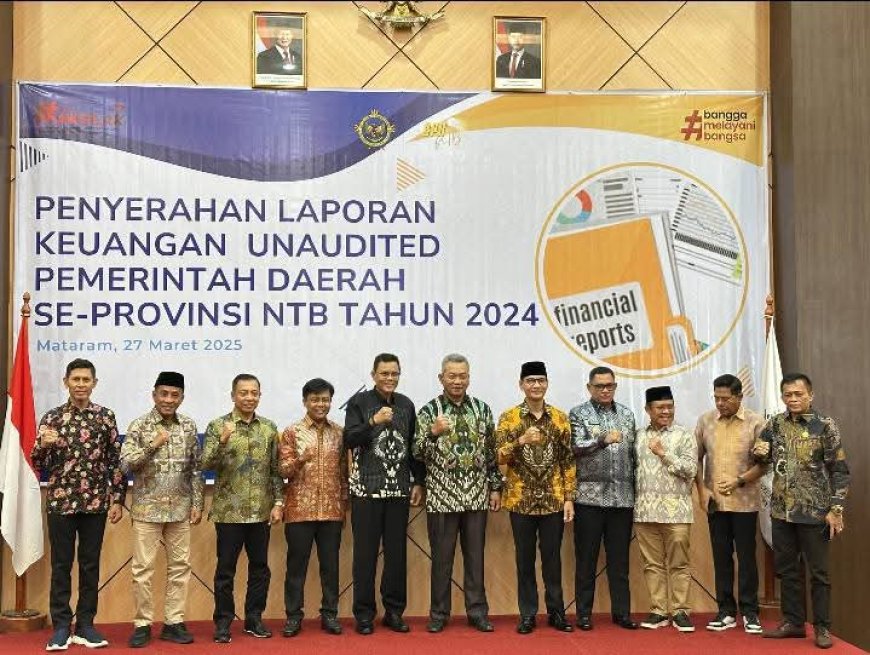 Pemkab Sumbawa Serahkan LKPD 2024 ke BPK NTB, Optimis Raih WTP
