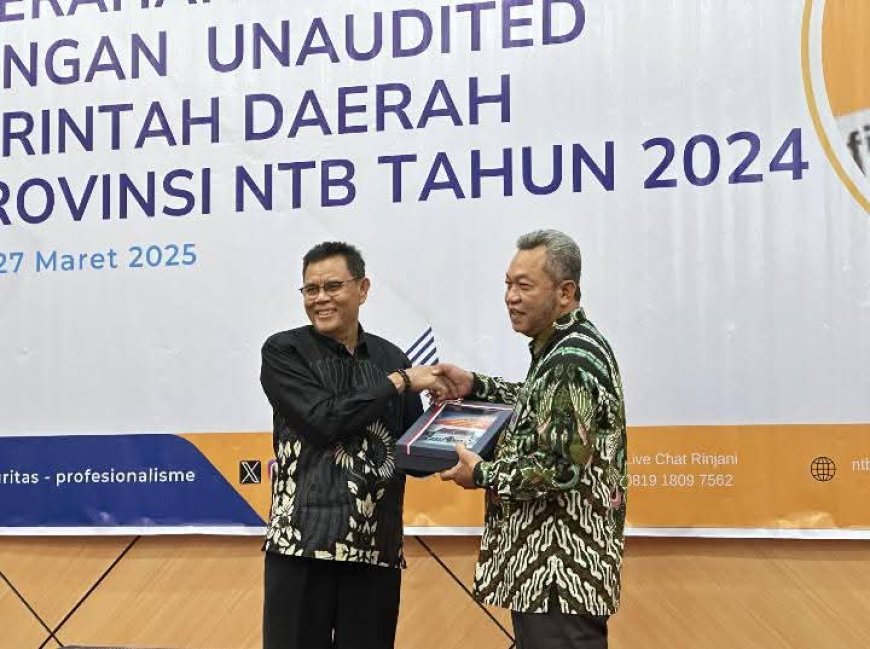 Pemkab Sumbawa Serahkan LKPD 2024 ke BPK NTB, Optimis Raih WTP