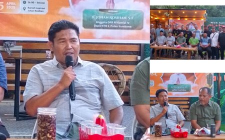 Ketua DPRD Sumbawa Ajak Insan Pers Jadi Garda Terdepan Pembangunan Daerah