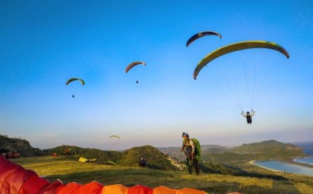 Pemprov NTB Dukung Event Paralayang Internasional di Skylancing Lombok Tengah.  Panitia Event  Gratiskan Tiket Bagi Penonton