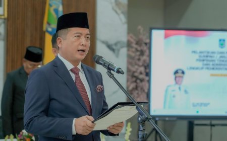 Lantik Pejabat Eselon II dan III, Gubernur NTB Tegaskan Rotasi sebagai Langkah Penyegaran