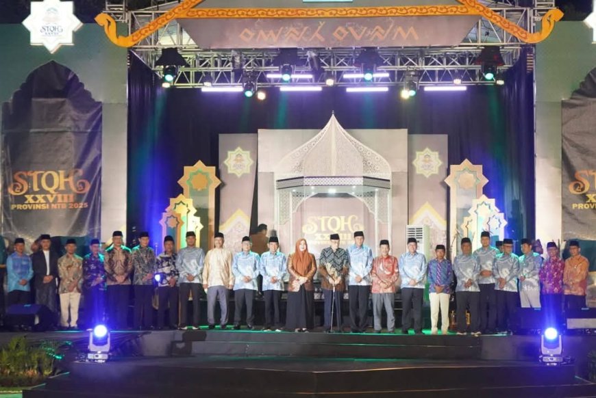 Ketua DPRD Kabupaten Sumbawa Pimpin Penyambutan Meriah Pembukaan STQH XXVIII Tingkat Provinsi NTB