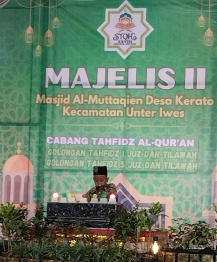 Pelaksanaan STQH Sumbawa Berjalan Lancar, Final Sengit Tahfidz  dan Tilawah Digelar Besok