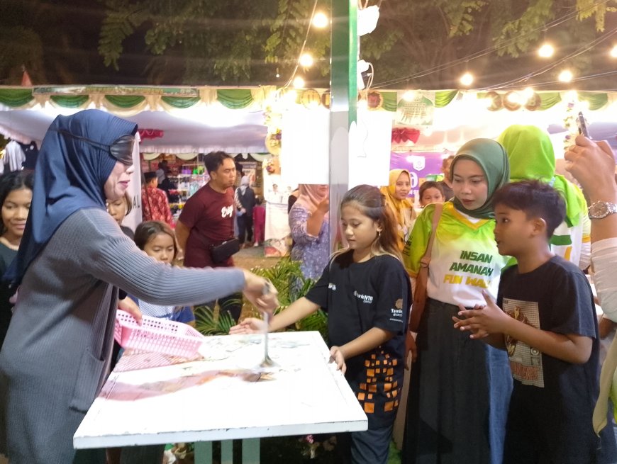 Stand Bank NTB Syariah 'Magnet' Pengunjung STQH Provinsi NTB: Tawarkan Game Seru Berhadiah