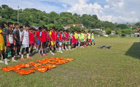 Persisum Sumbawa Gelar Seleksi Terbuka U-15, Ratusan Pemain Muda Rebut Tiket Piala Soeratin 2025