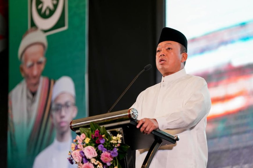 Sampaikan Salam Hormat Prabowo Subianto, Menteri Nusron Wakili Presiden Hadiri Perayaan Hadi NW ke 72 dan Membuka Mukernas PB NW 2025
