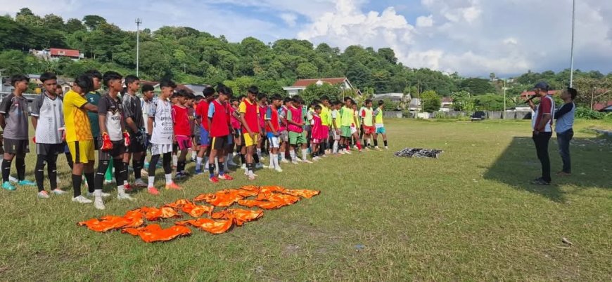 Persisum Sumbawa Gelar Seleksi Terbuka U-15, Ratusan Pemain Muda Rebut Tiket Piala Soeratin 2025