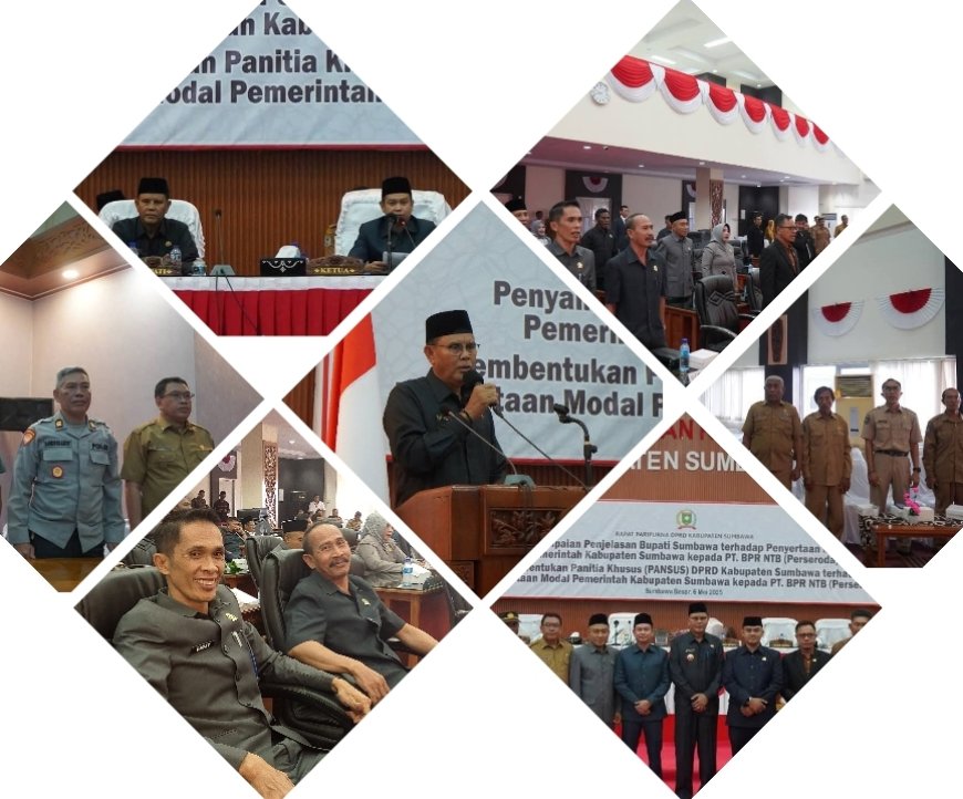Bupati Sumbawa Yakinkan DPRD Pada Sidang Paripurna: Penyertaan Modal Tanah ke BPR NTB Langkah Strategis Dongkrak PAD dan Ekonomi Daerah