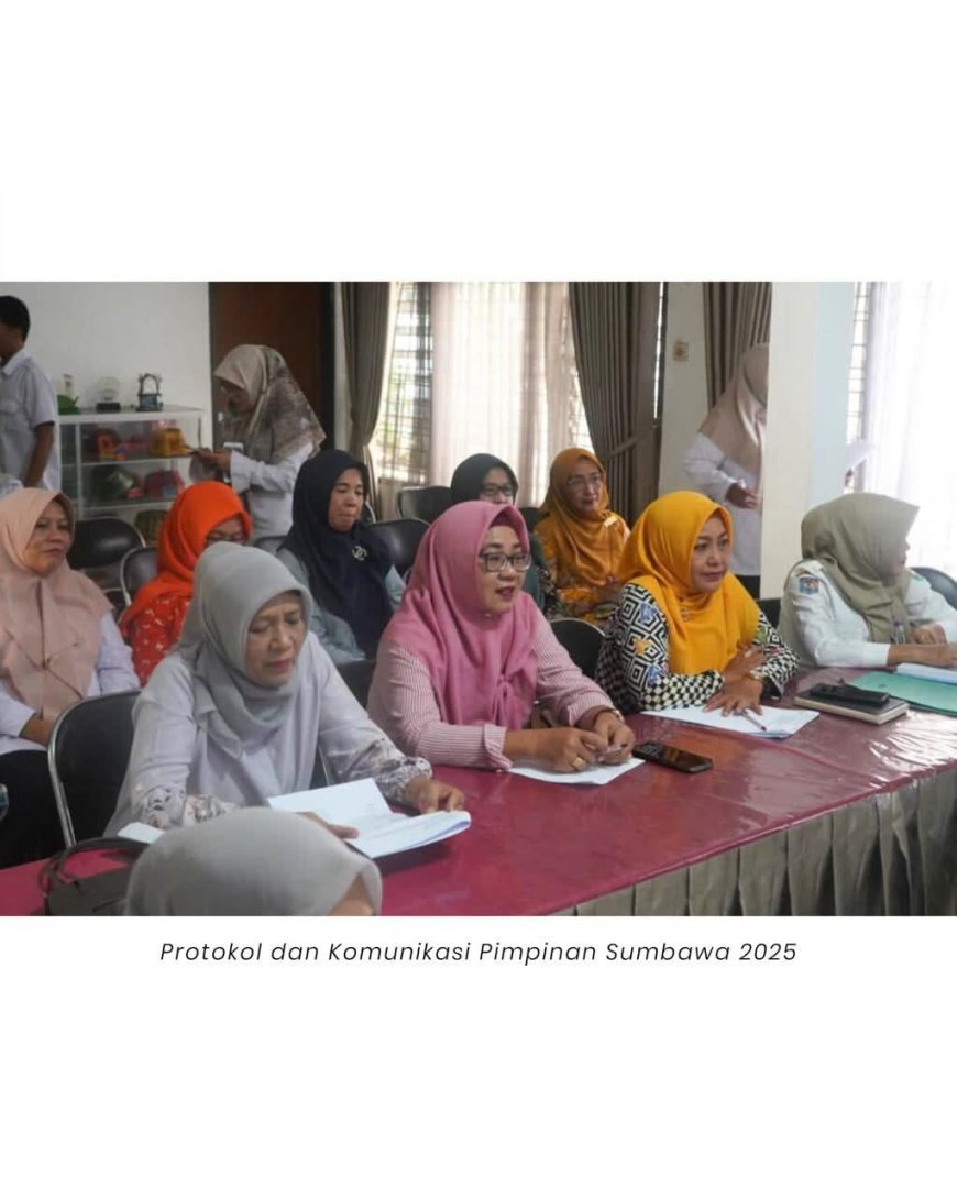Ketua TP PKK Sumbawa, Hj. Ida Fitria Pimpin Rapat Perdana, Fokus Bahas Program Kerja Tahun 2025