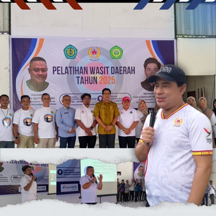Ketua KONI Sumbawa Apresiasi Pelatihan Wasit Panahan: Siapkan SDM Unggul Sambut PON 2028!