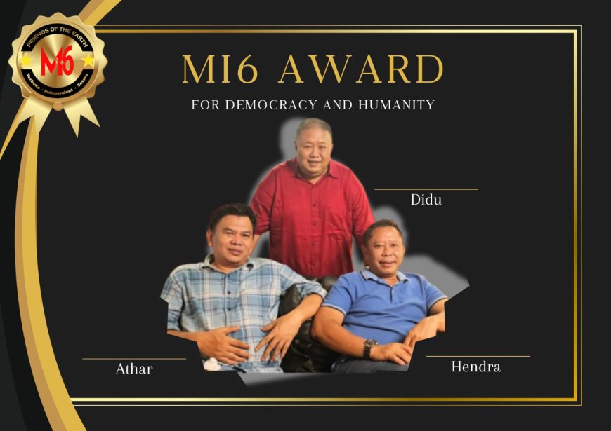 Mi6 Bakal  Gelar Mi6 Award for Democracy and Humanity, Ajang Penghargaan untuk Tokoh NTB yang Berjasa Besar bagi Demokrasi dan Kemanusiaan