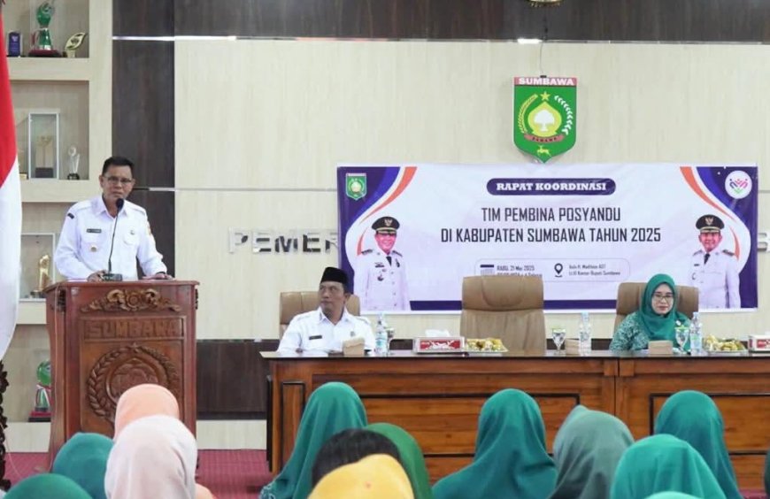 Bupati Sumbawa Tegaskan Posyandu Ujung Tombak Pelayanan Dasar: Dorong Kolaborasi Perangkat Daerah untuk Optimalkan 6 Bidang SPM