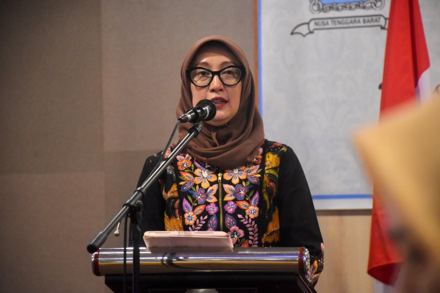 Hadiri Musda IX LKKS NTB, Bunda Sinta Ajak  Satukan Semangat dan Bergerak Bersama Demi Kesejahteraan Masyarakat