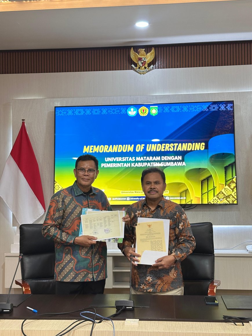 Pemkab Sumbawa Gandeng Unram, Sediakan Beasiswa Kedokteran dan Farmasi untuk Putra-Putri Daerah