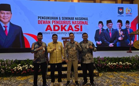 Pimpinan DPRD Sumbawa Hadiri Pelantikan ADKASI 2025-2030: Perkuat Sinergi Daerah untuk Pembangunan Nasional