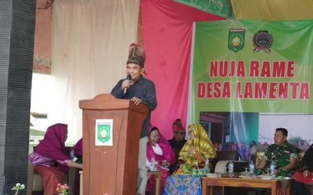 Wabup Sumbawa Hadiri Nuja Rame, Wujud Syukur dan Semangat Gotong Royong Masyarakat Lamenta