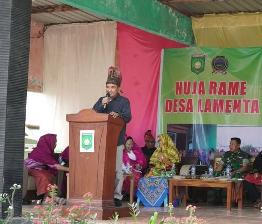 Wabup Sumbawa Hadiri Nuja Rame, Wujud Syukur dan Semangat Gotong Royong Masyarakat Lamenta