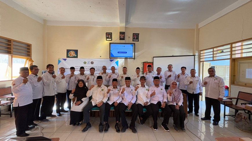 Kemenag Sumbawa Gelar FGD, Pengawas Madrasah Dituntut Jadi Sahabat Inovasi Digital