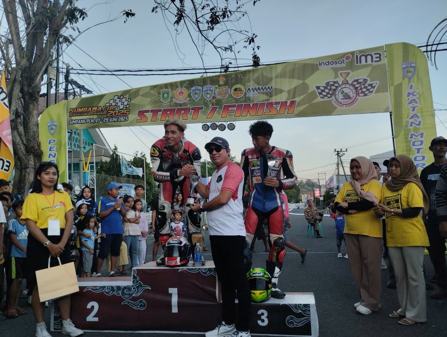 Sumbawa Cup Road Race 2025 Sukses Digelar, KONI Sumbawa Terkesan dan Dorong Sirkuit Permanen ke Pemda!