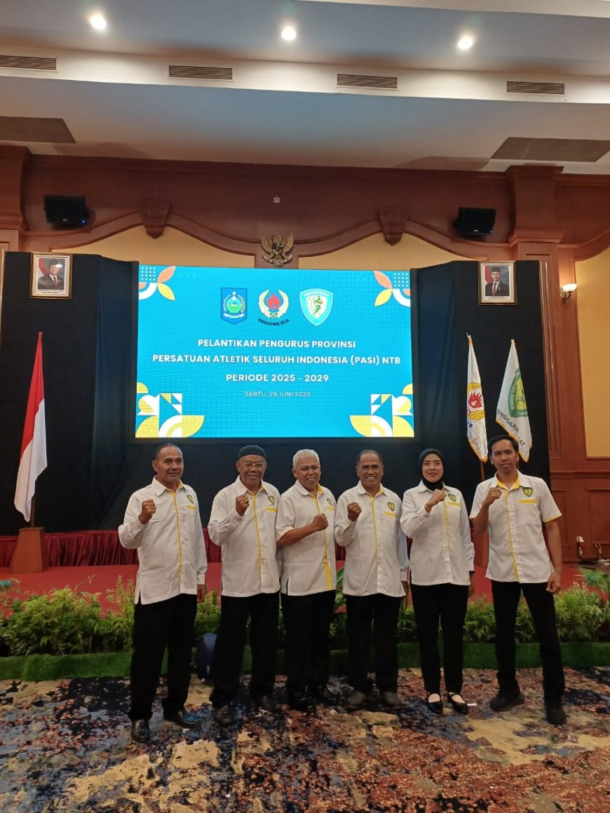 Pengurus PASI NTB Resmi Dilantik, Lima Tokoh Sumbawa Siap Berkarya di Tingkat Provinsi