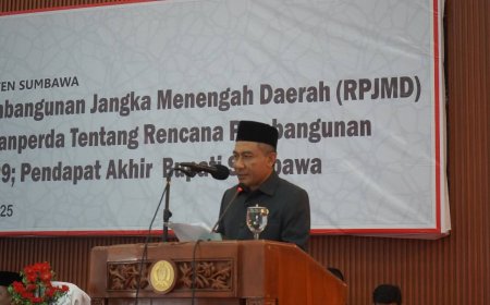 DPRD Sumbawa Sahkan Ranperda RPJMD Kabupaten Sumbawa 2025-2029: Visi Unggul, Maju, Sejahtera dengan Berbagai Catatan Kritis Pansus