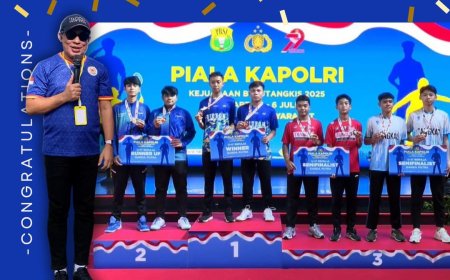 Ketua KONI Sumbawa Bangga: Syaki Ramadhan Fatwa Atlet Bulutangkis Asal Sumbawa Ukir Prestasi Gemilang di Kapolri Cup 2025!