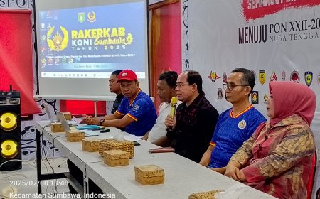 KONI Sumbawa Matangkan Persiapan PORKAB 2025: Targetkan Prestasi Unggul Menuju Porprov dan PON 2028