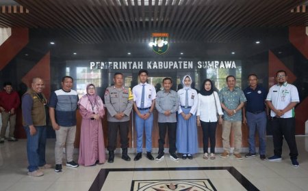 Dua Siswa Sumbawa Melaju ke Paskibraka Provinsi dan Nasional, Wabup Ansori Beri Pesan Kebanggaan
