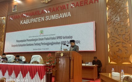 Terhadap Ranperda  Pertanggung jawaban APBD 2024: Fraksi Golkar Beri Apresiasi dan Dorong Ketegasan Atasi Persaingan Ritel Modern