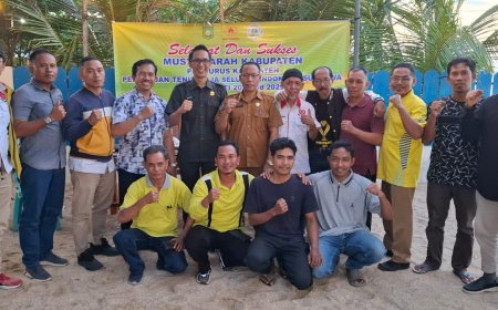 Syamsul Hidayat, S.E. Terpilih Aklamasi Pimpin PTMSI Sumbawa 2025-2029, Targetkan Prestasi Hingga PON