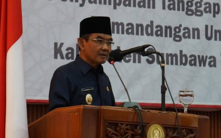 Sumbawa Targetkan Lonjakan PAD dan Peningkatan Infrastruktur dalam Jawaban Bupati atas Pandangan Fraksi DPRD